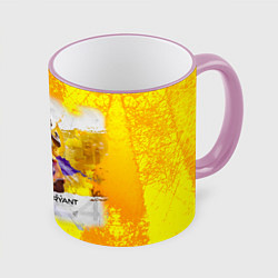 Кружка 3D Kobe Bryant, цвет: 3D-розовый кант