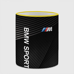 Кружка 3D BMW, цвет: 3D-желтый кант — фото 2