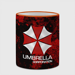 Кружка 3D UMBRELLA CORP, цвет: 3D-оранжевый кант — фото 2