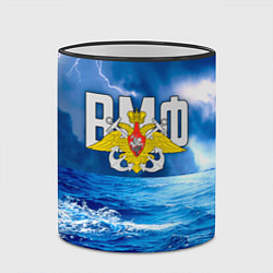 Кружка 3D ВМФ, цвет: 3D-черный кант — фото 2
