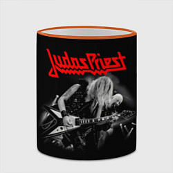 Кружка 3D JUDAS PRIEST, цвет: 3D-оранжевый кант — фото 2