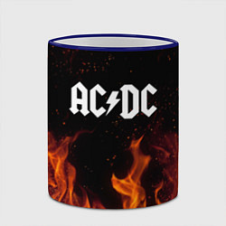 Кружка 3D AC DC, цвет: 3D-синий кант — фото 2