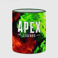 Кружка 3D APEX LEGENDS, цвет: 3D-зеленый кант — фото 2