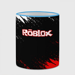 Кружка 3D ROBLOX, цвет: 3D-небесно-голубой кант — фото 2