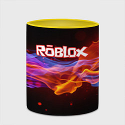Кружка 3D ROBLOX, цвет: 3D-белый + желтый — фото 2