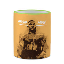 Кружка 3D Iron Mike, цвет: 3D-светло-зеленый кант — фото 2