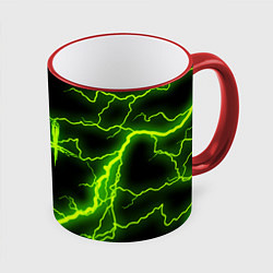 Кружка 3D DEAD BY DAYLIGHT, цвет: 3D-красный кант