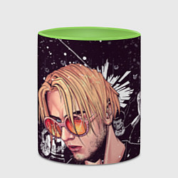 Кружка 3D PYROKINESIS, цвет: 3D-белый + светло-зеленый — фото 2