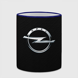 Кружка 3D Opel, цвет: 3D-синий кант — фото 2