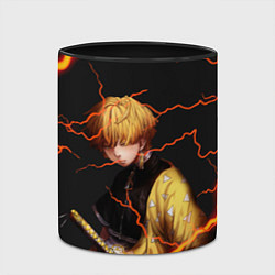 Кружка 3D KIMETSU NO YAIBA, цвет: 3D-белый + черный — фото 2