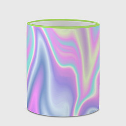 Кружка 3D Vaporwave, цвет: 3D-светло-зеленый кант — фото 2