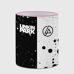 Кружка 3D LINKIN PARK, цвет: 3D-розовый кант — фото 2