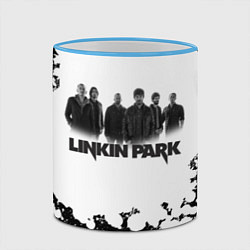 Кружка 3D LINKIN PARKспина, цвет: 3D-небесно-голубой кант — фото 2