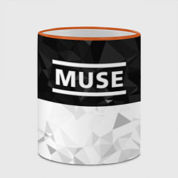 Кружка 3D Muse, цвет: 3D-оранжевый кант — фото 2