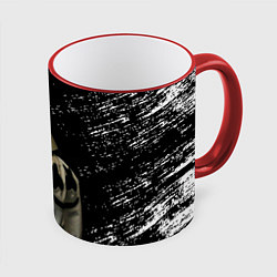 Кружка 3D Marshmello, цвет: 3D-красный кант