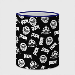 Кружка 3D Doom Eternal, цвет: 3D-синий кант — фото 2