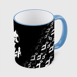 Кружка 3D KILLER QUEEN, цвет: 3D-небесно-голубой кант