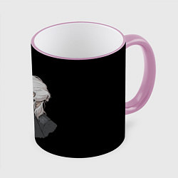 Кружка 3D The Witcher Facepalm, цвет: 3D-розовый кант