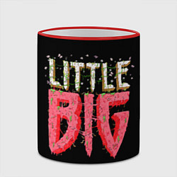 Кружка 3D Little Big, цвет: 3D-красный кант — фото 2