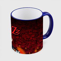 Кружка 3D Князь, цвет: 3D-синий кант