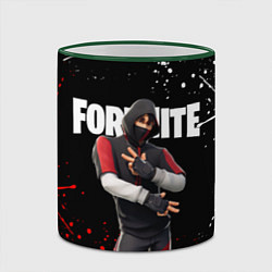 Кружка 3D FORTNITE IKONIK, цвет: 3D-зеленый кант — фото 2