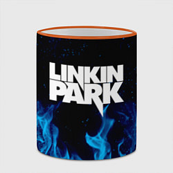 Кружка 3D LINKIN PARK, цвет: 3D-оранжевый кант — фото 2