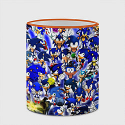Кружка 3D All of Sonic, цвет: 3D-оранжевый кант — фото 2