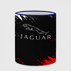 Кружка 3D Jaguar, цвет: 3D-синий кант — фото 2