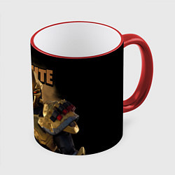 Кружка 3D FORTNITE, цвет: 3D-красный кант