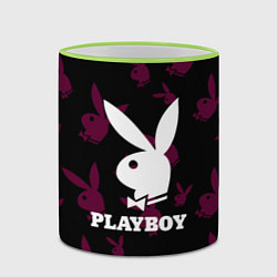 Кружка 3D PLAYBOY, цвет: 3D-светло-зеленый кант — фото 2