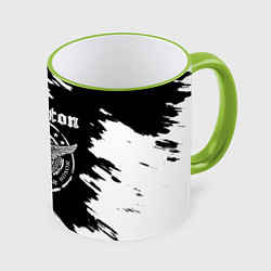 Кружка 3D Sabaton, цвет: 3D-светло-зеленый кант