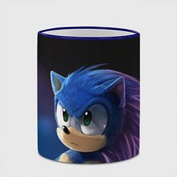 Кружка 3D SONIC, цвет: 3D-синий кант — фото 2