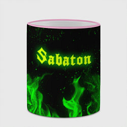 Кружка 3D SABATON, цвет: 3D-розовый кант — фото 2