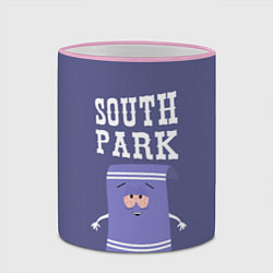 Кружка 3D South Park Полотенчико, цвет: 3D-розовый кант — фото 2