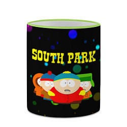 Кружка 3D South Park, цвет: 3D-светло-зеленый кант — фото 2