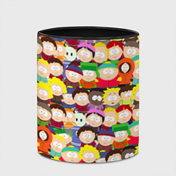 Кружка 3D ЮЖНЫЙ ПАРК, цвет: 3D-белый + черный — фото 2