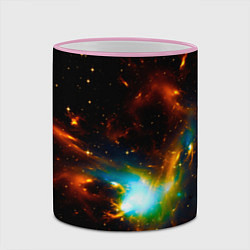 Кружка 3D Галактика, цвет: 3D-розовый кант — фото 2