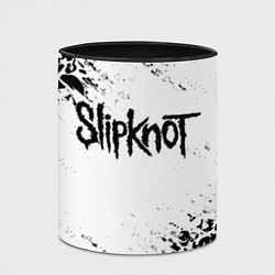 Кружка 3D SLIPKNOT, цвет: 3D-белый + черный — фото 2