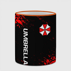 Кружка 3D UMBRELLA CORP, цвет: 3D-оранжевый кант — фото 2