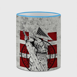 Кружка 3D SILENT HILL, цвет: 3D-небесно-голубой кант — фото 2