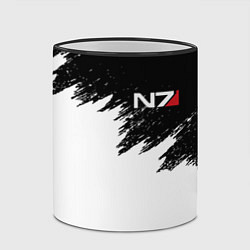 Кружка 3D MASS EFFECT N7, цвет: 3D-черный кант — фото 2