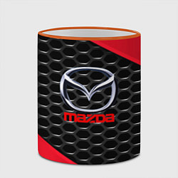 Кружка 3D MAZDA, цвет: 3D-оранжевый кант — фото 2