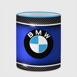 Кружка 3D BMW, цвет: 3D-небесно-голубой кант — фото 2
