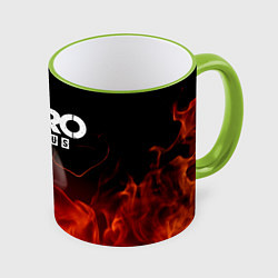 Кружка 3D METRO EXODUS, цвет: 3D-светло-зеленый кант