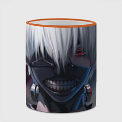 Кружка 3D TOKYO GHOUL, цвет: 3D-оранжевый кант — фото 2