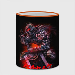 Кружка 3D BERSERK, цвет: 3D-оранжевый кант — фото 2