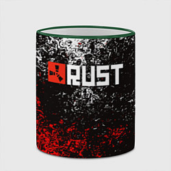 Кружка 3D RUST, цвет: 3D-зеленый кант — фото 2