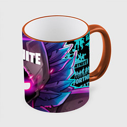 Кружка 3D FORTNITE, цвет: 3D-оранжевый кант