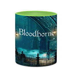 Кружка 3D Bloodborne, цвет: 3D-белый + светло-зеленый — фото 2