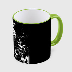 Кружка 3D Dead by Daylight, цвет: 3D-светло-зеленый кант